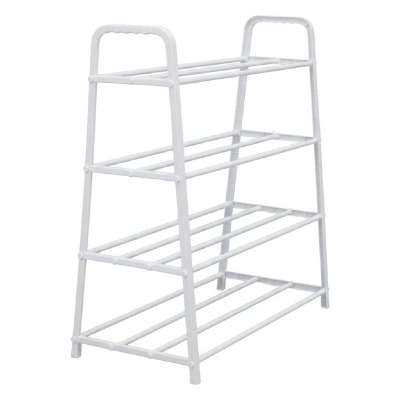 ORGANIZADOR ZAPATERA PLASTICA DE 4 NIVELES, AHORRO DE ESPACIO, ALMACENA HASTA 12 PARES DE ZAPATOS NORDIC WIND 58X28X62CM