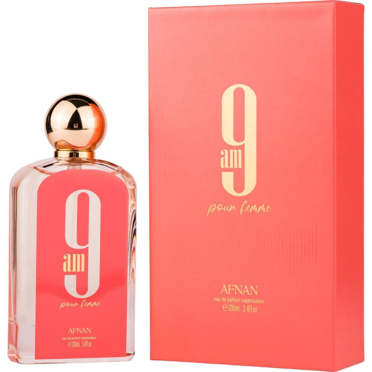 AFNAN 9AM POUR FEMME EDP 100ML (M) (DUPE GIORGIO ARMANI MY WAY EDP)