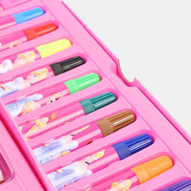 ESTUCHE DE ARTE PRINCESAS 54 PIEZAS