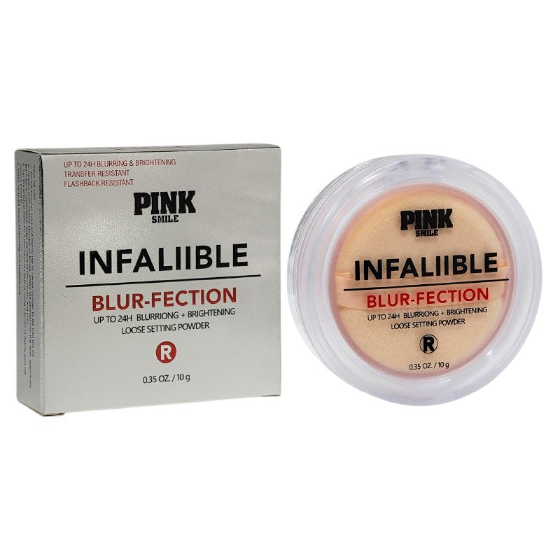 ILUMINADOR EN POLVO DE LARGA DURACION RESISTENTE AL AGUA PINK SMILE 10G (DUPE DE LOREAL)