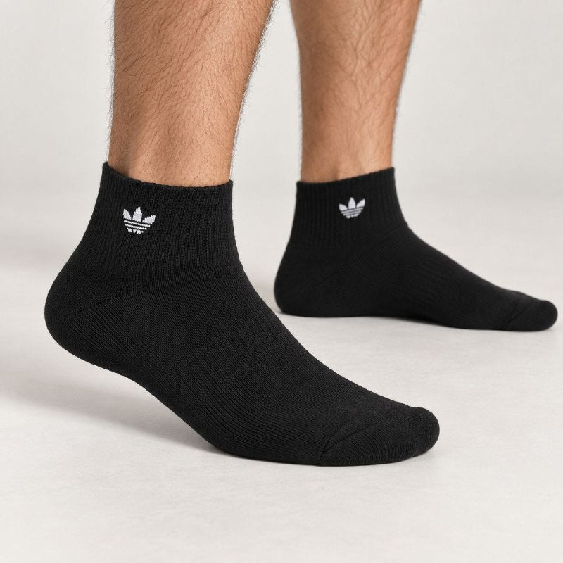 CALCETA TOBILLERA ORIGINAL ADIDAS 6 PARES TALLA MUJER 10-13 TALLA HOMBRE 8-12