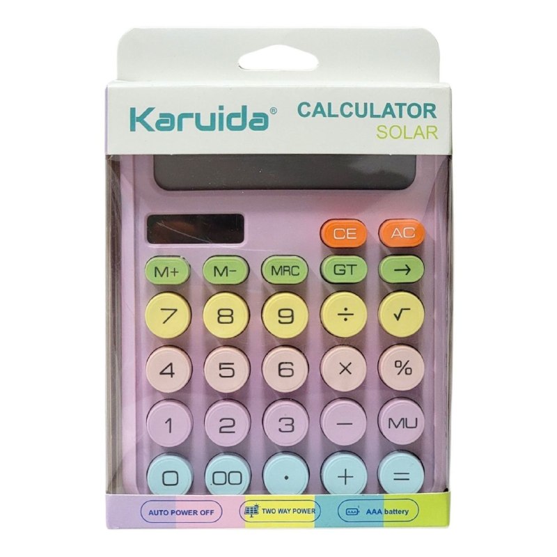 CALCULADORA ELECTRONICA PORTATIL  SOLAR
