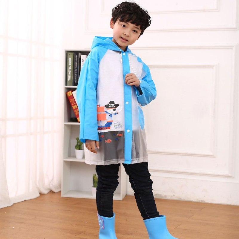 CAPOTE PARA LLUVIA IMPERMEABLE PARA NIÑO/A HUAYI