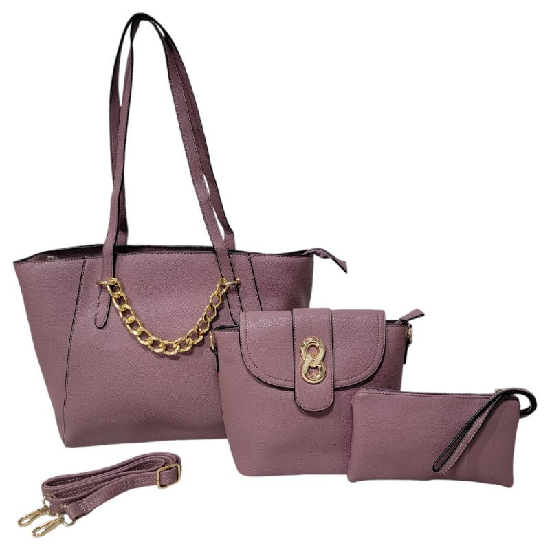 CARTERA ECONOMICA EN SET 3 PIEZAS SOFIAZUL