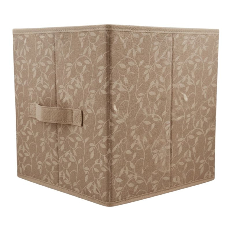 ORGANIZADOR CAJA DE ALMACENAMIENTO PLEGABLE, CESTA PARA LIBROS, JUGUETES, ROPA Y MAS CLOSET ESSENTIALS 26.7CMX27.9X26.7CM