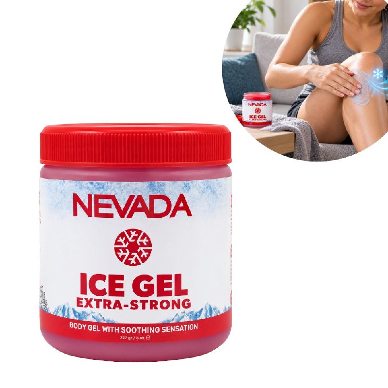 GEL CORPORAL ANALGESICO Y RELAJANTE MUSCULAR REFRESCANTE E EFECTO FRIO NEVADA 227G