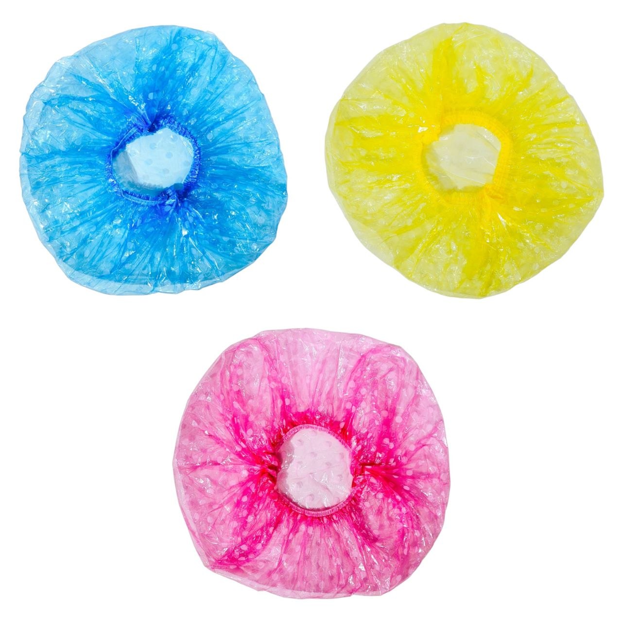 GORRO DE DUCHA IMPERMEABLES PROTECCIÓN PARA EL CABELLO AJUSTE CÓMODO Y ELEGANTE