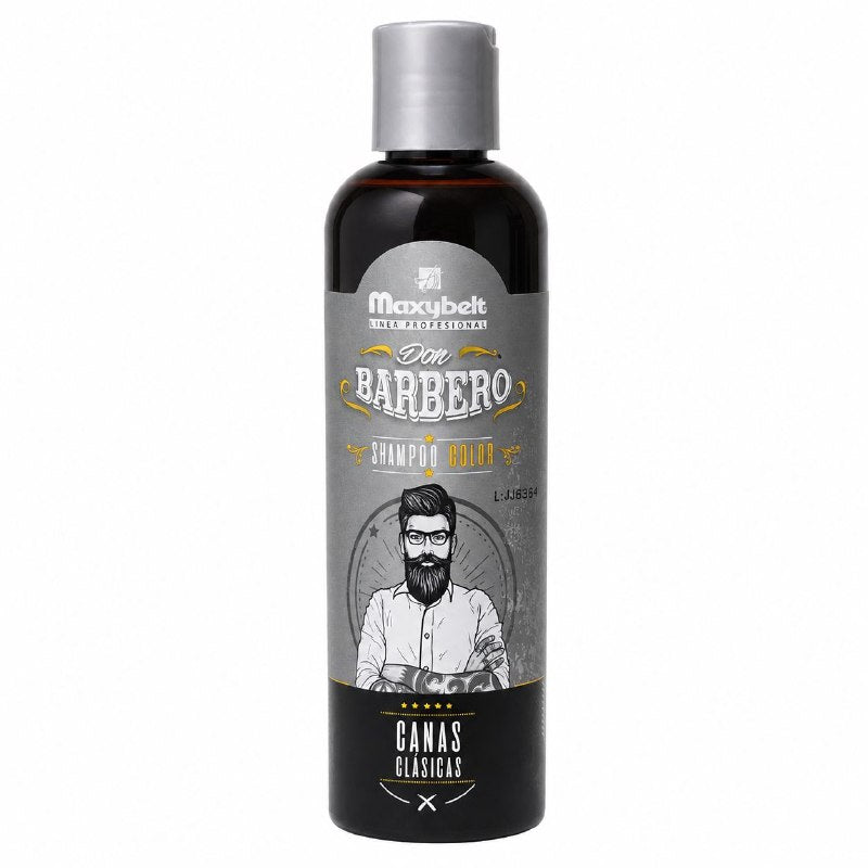 SHAMPOO TONALIZADOR Y MATIZADOR DE CANAS PARA HOMBRES MAXYBELT 200ML