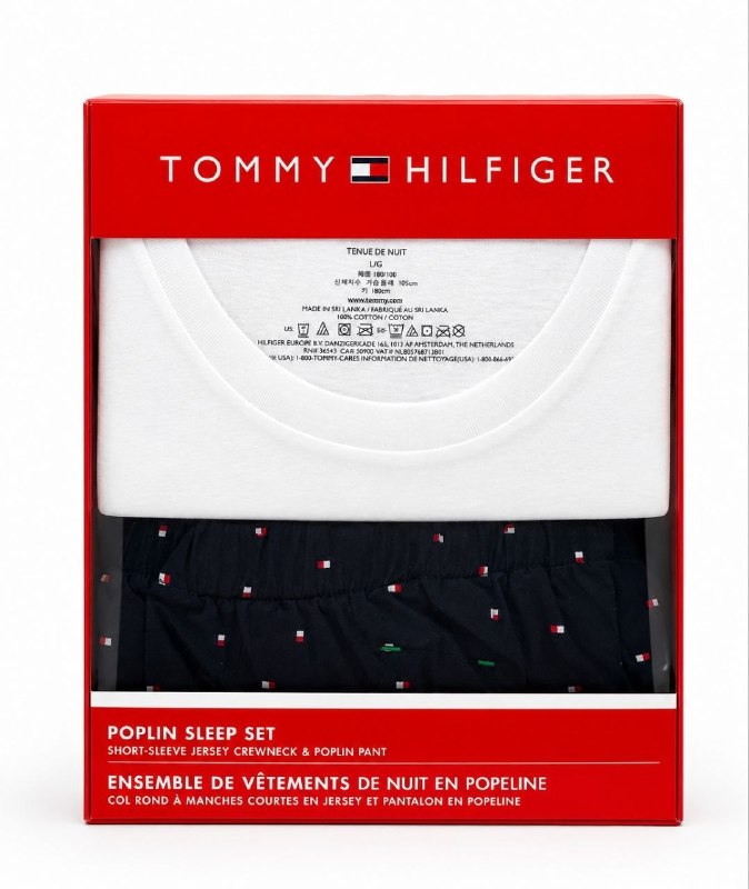 PIJAMA PARA CABALLERO TOMMY HILFIGER L/G