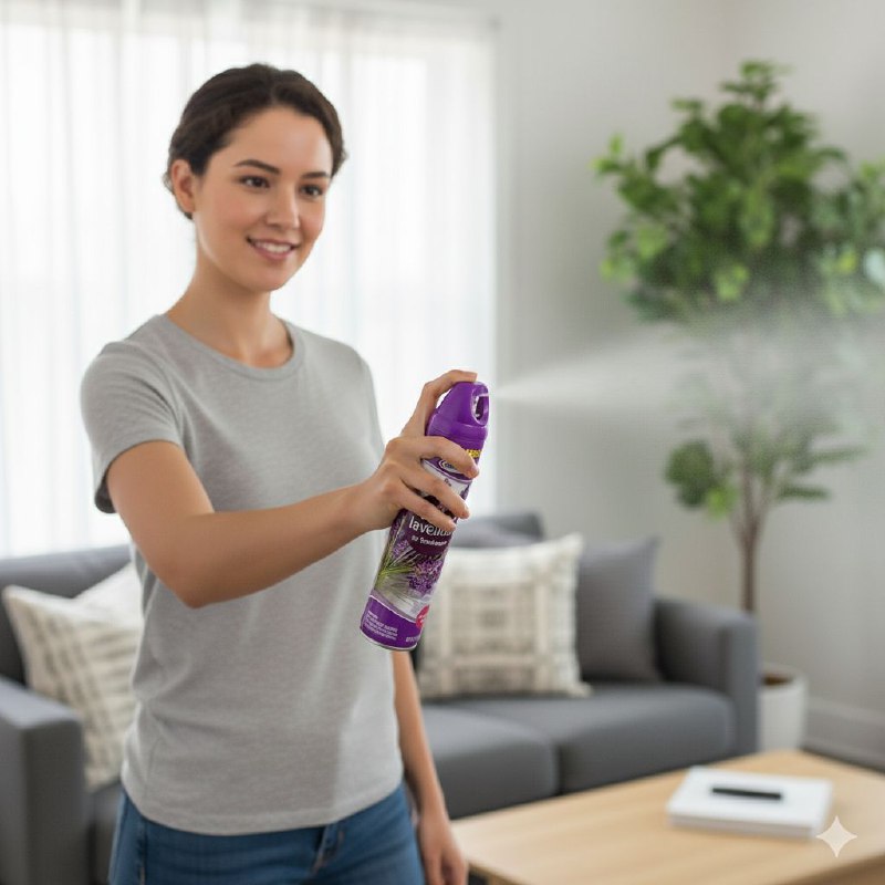 AMBIENTADOR AROMATIZANTE EN SPRAY AROMA LAVANDA Y FRUTOS ROJOS HOMEBRIGHT 283G
