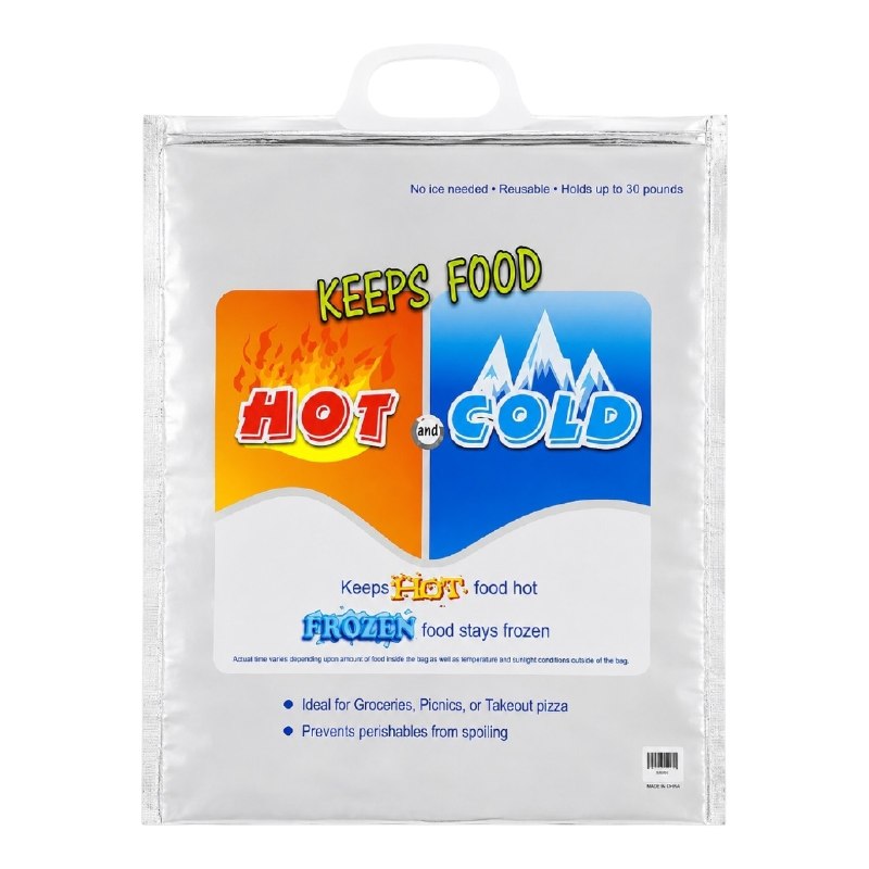 BOLSA TERMICA PORTA ALIMENTOS EN FRIO Y CALOR TIPO LONCHERA 41X49CM