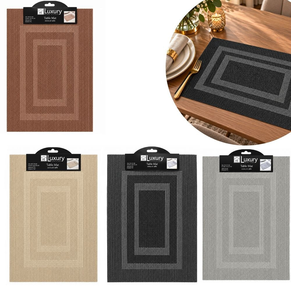 MANTEL INDIVIDUAL DE MESA LUXURY HOME LINENS