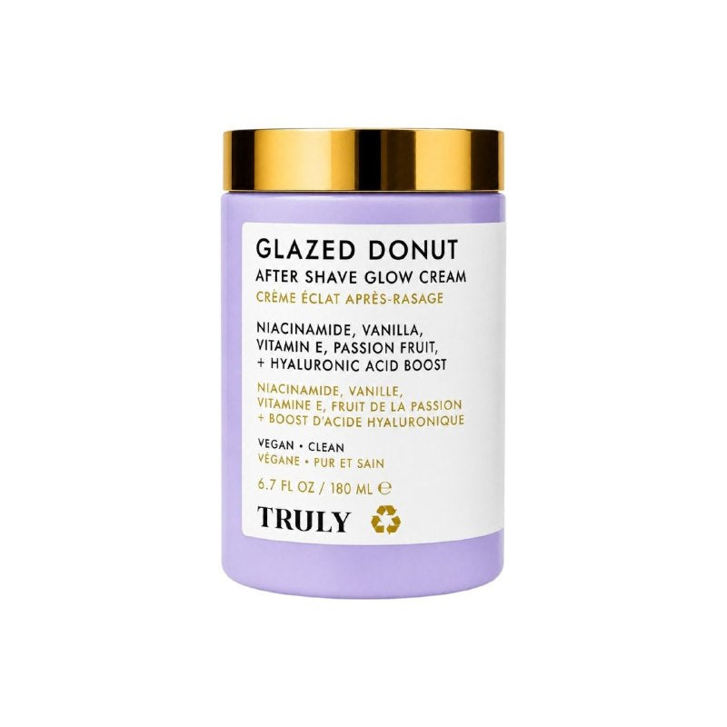 CREMA HIDRATANTE PARA DESPUÉS DEL AFEITADO TRULY GLASEADO DE DONA 180ML