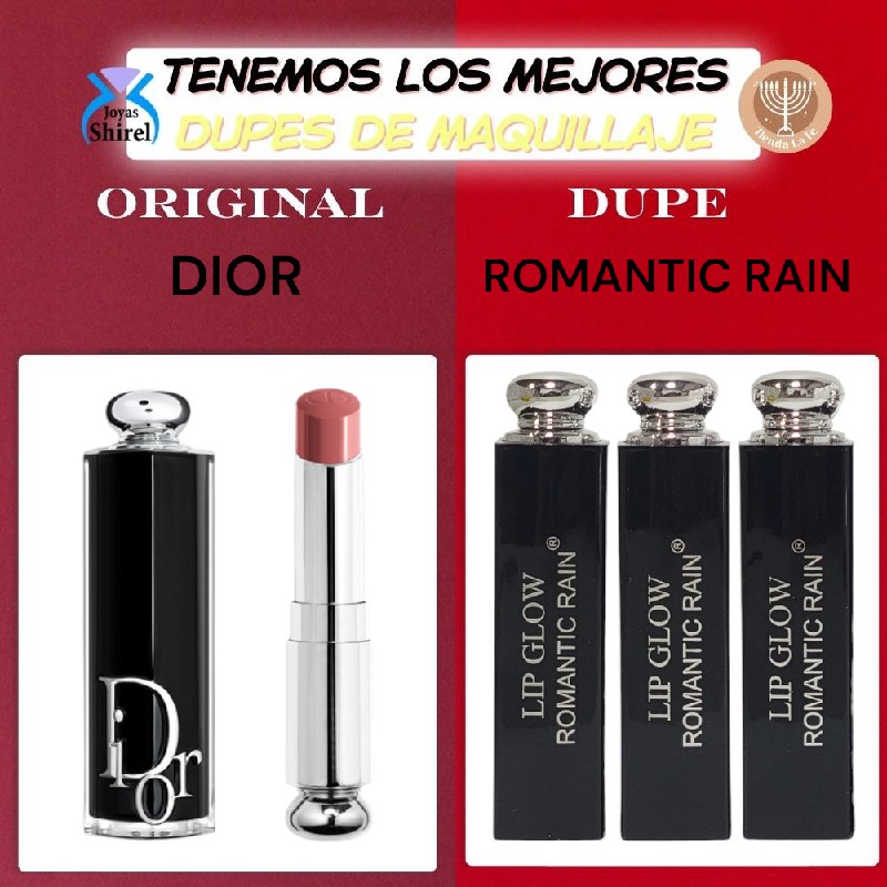 LIPSTICK DE ACABADO MATE ROMANTIC RAIN (DUPE DE DIOR)