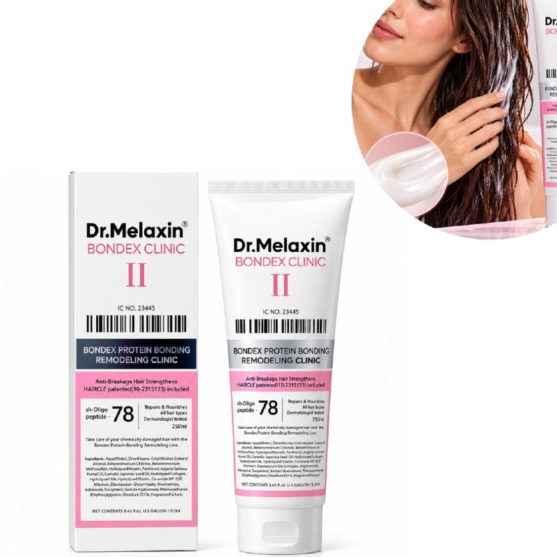 TRATAMIENTO CAPILAR REPARADOR Y RECONSTRUCTOR BONDEX CLINIC II DR.MELAXIN 250ML