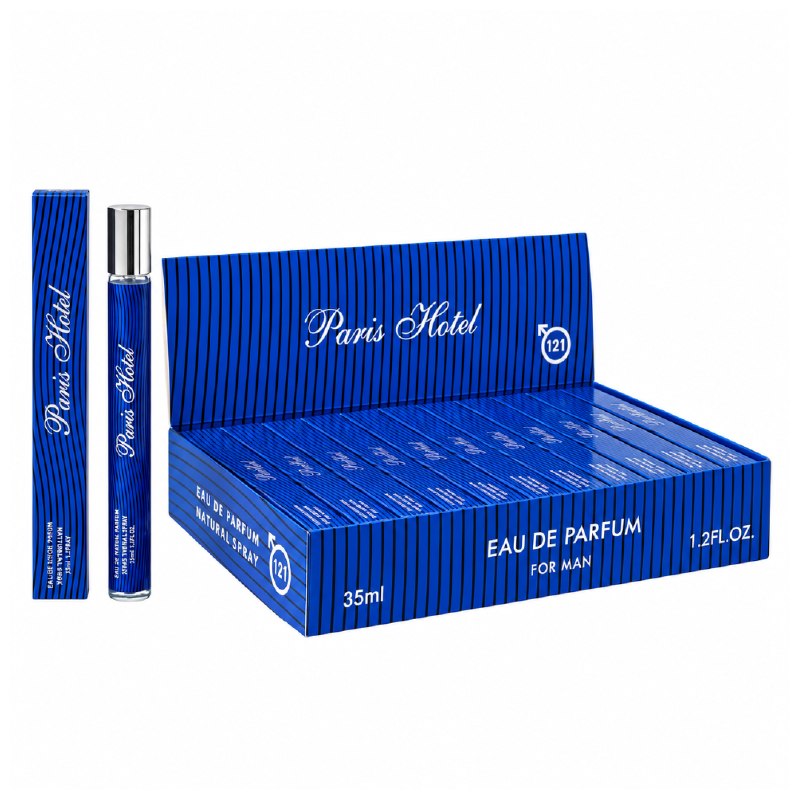 PERFUME EN TUBO PARA HOMBRE PARIS HOTEL 121 EDP 35ML (H) (AROMA SIMILAR PARIS HILTON FOR MEN)