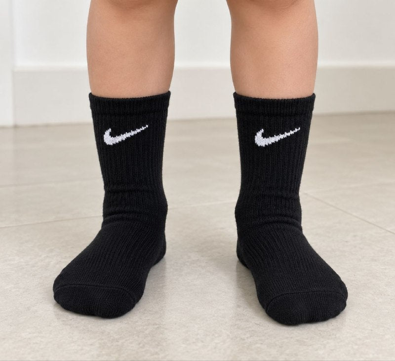 CALCETA ALTA ORIGINAL NIKE PARA NIÑO 6 PARES