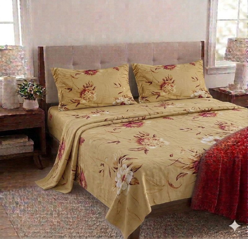 JUEGO DE SABANAS DE LUJO TAMAÑO FULL DE 4PCS BENELI HOME
