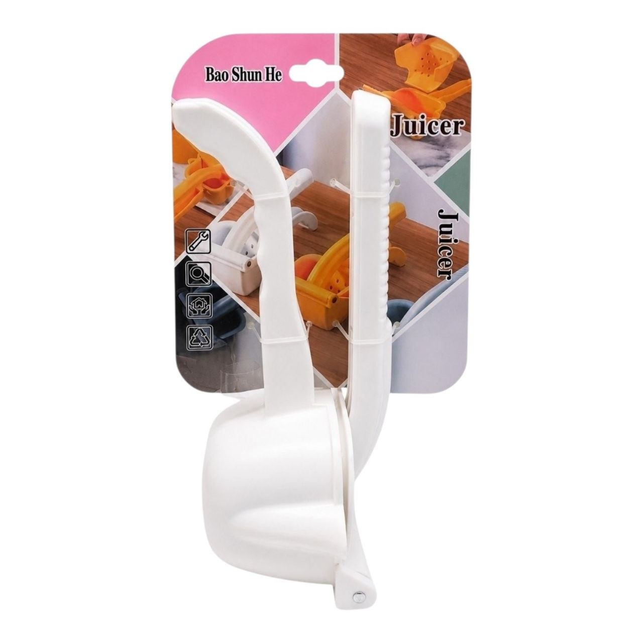 EXTRACTOR DE JUGOS RÁPIDA Y PRÁCTICA BAO SHUN HE 24CM