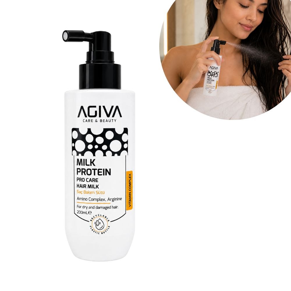 TRATAMIENTO CAPILAR AGIVA CARE & BEAUTY PROTEÍNA DE LECHE 200ML 1 UND