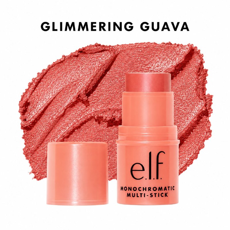 BARRA DE MAQUILLAJE MULTIUSOS CREMOSA 3 EN 1 PARA OJOS, LABIOS Y MEJILLAS ELF 5G