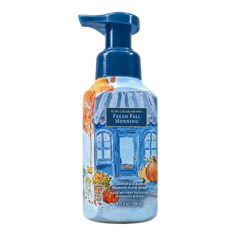 BATH & BODY WORKS JABON DE MANOS SUAVE Y LIMPIO FRESH FALL MORNING 259ML