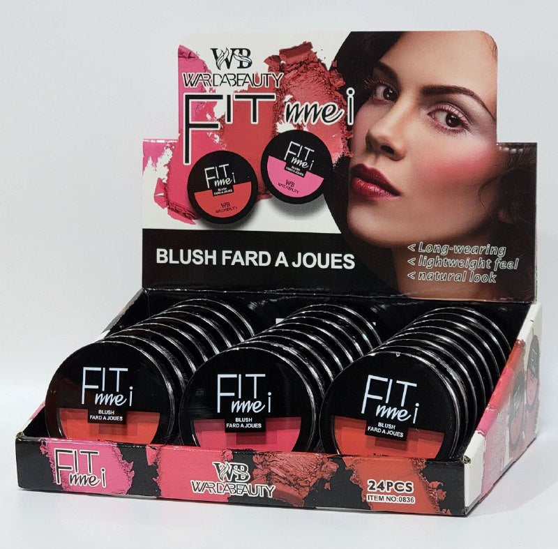 RUBOR DE LARGA DURACION DE ASPECTO NATURAL FIT NNEI WARDABEAUTY (DUPE DE MAYBELLINE)