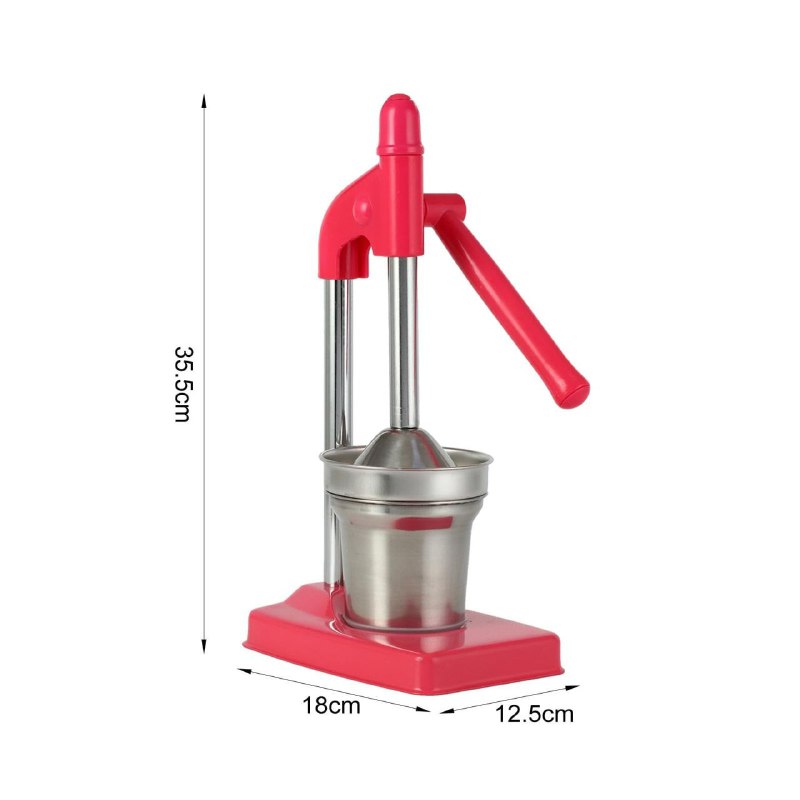 MAQUINA EXPRIMIDORA MANUAL PARA NARANJAS, LIMONES, LIMAS, DE ACERO INOXIDABLE RAPIDO Y FACIL DE USAR FRUIT JUICER