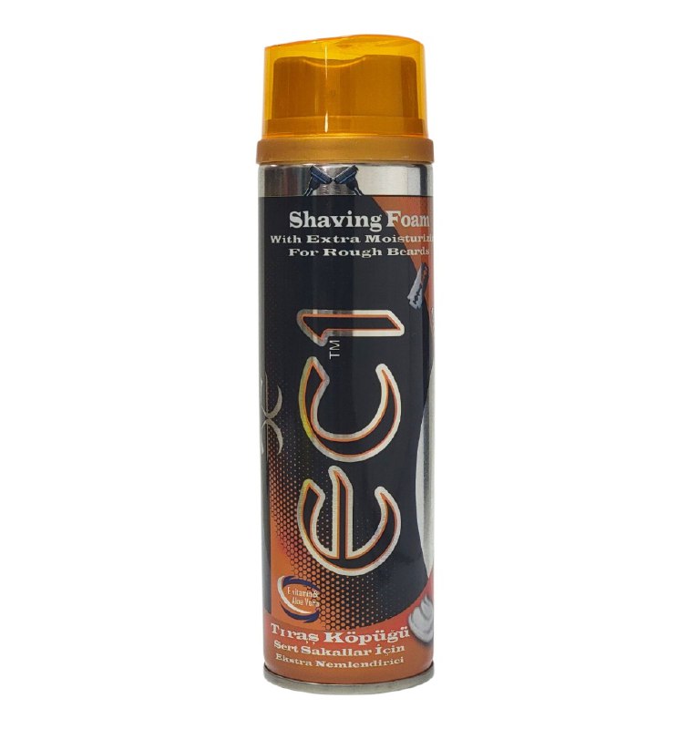 ESPUMA DE AFEITAR CON HIDRATACION EXTRA CON VITAMINA E Y ALOE VERA EC1 SHAVING FOAM 200ML