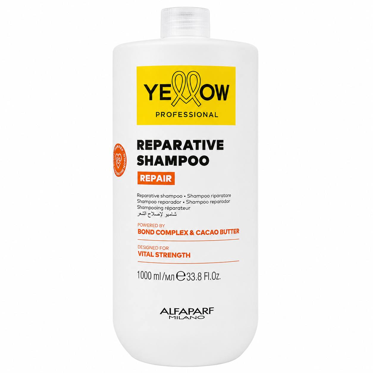 SHAMPOO REPARADOR CABELLO DAÑADO Y DEBILITADO YELLOW PROFESSIONAL 1000ML 1 UND