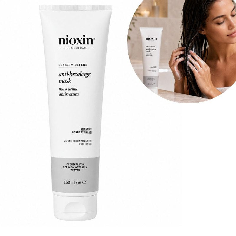 MASCARILLA CAPILAR FORTALECEDORA, ACONDICIONADORA ANTIRROTURA CON AMINOACIDOS DE KERATINA NIOXIN 150ML