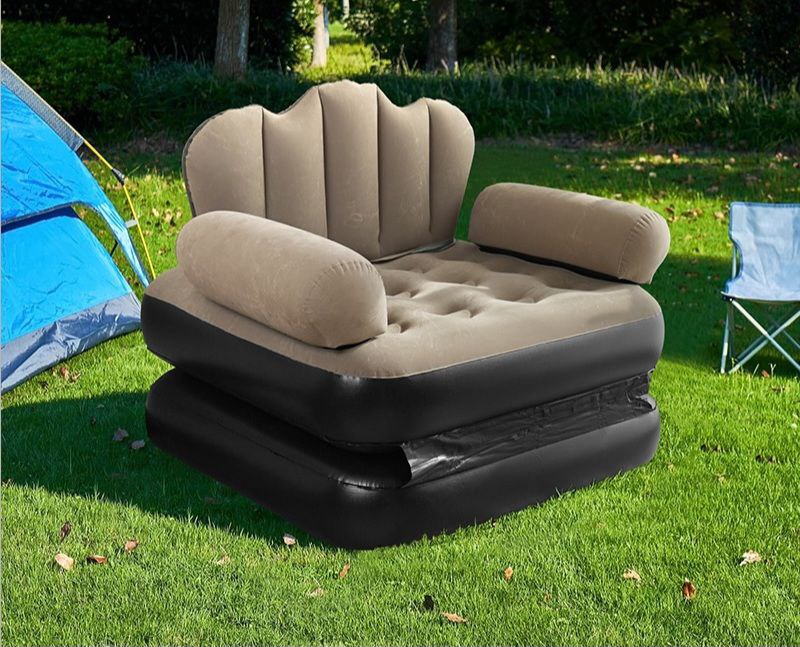 SOFA INFLABLE MULTIFUNCIONAL PARA ADULTOS PLEGABLE DE PVC