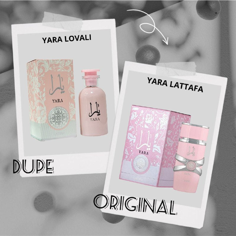 LOVALI FRAGRANCES YARA LATTINA EDP 100ML (M) (AROMA SIMILAR LATTAFA YARA EDP)