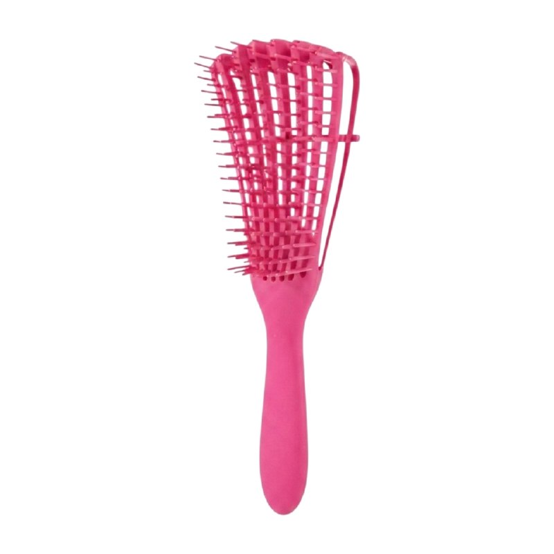 CEPILLO PEINE FLEXIBLE DESENREDANTE PARA PELO HUMEDO O SECO EVOK 3 COLORES