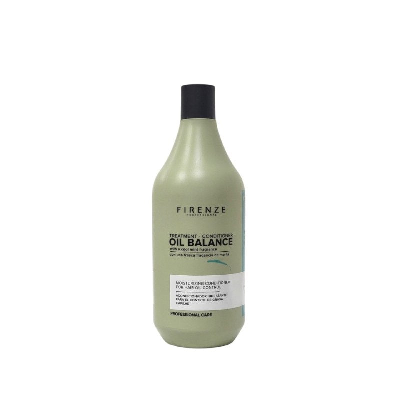 ACONDICIONADOR LIGERO EQUILIBRANTE E HIDRATANTE PARA EL CONTROL DE GRASA DE ESENCIA DE MENTA FIRENZE 500ML