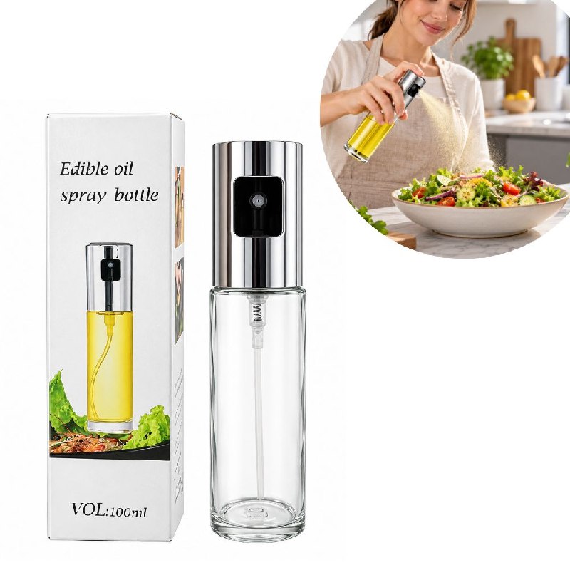 BOTELLA PULVERIZADORA DE ACEITE DE ROCÍO UNIFORME PARA COCINA 100ML