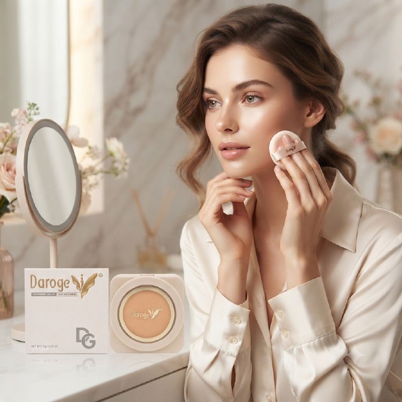 POLVO COMPACTO PARA SELLAR LA BASE Y CONTROLAR BRILLO DAROGE 11G