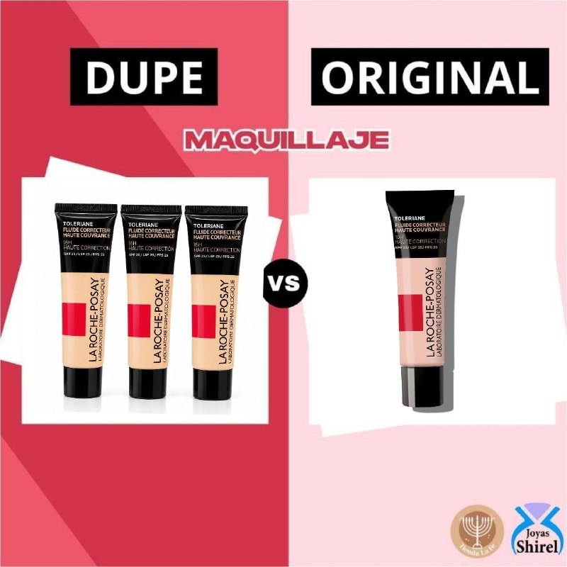 BASE DE MAQUILLAJE LIQUIDA DERMOCOSMETICA CON ACABADO UNIFORME LIGERO LA ROCHE POSAY 30ML (DUPE DE LA ROCHE POSAY)