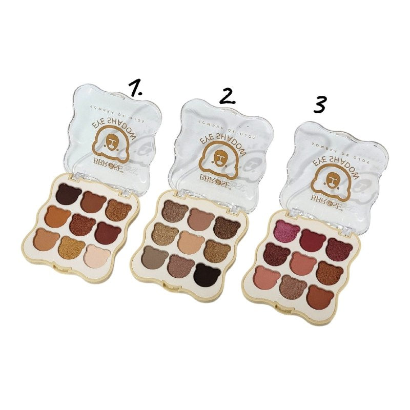 PALETA DE SOMBRAS DE OJOS DE ALTA PIGMENTACION Y 3 ESTILOS BBROSE 11G
