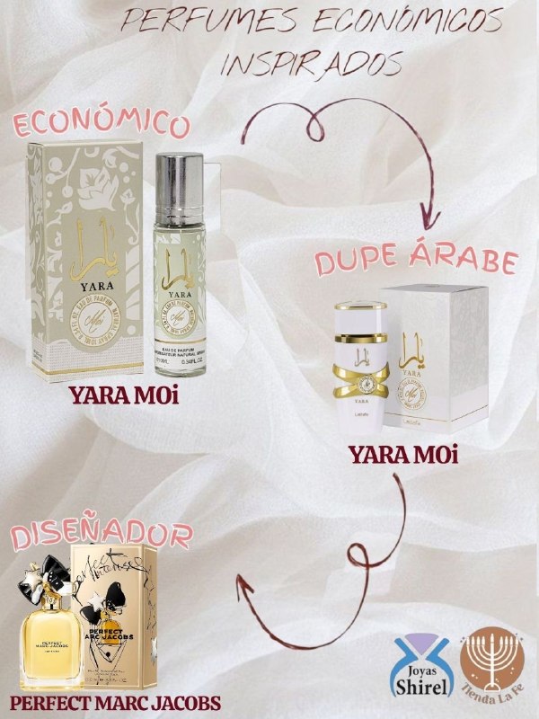 PERFUME ECONOMICO ARABE YARA MOi 10ML