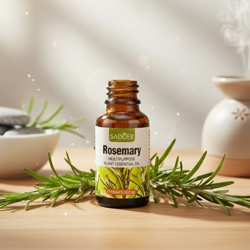ACEITE ESENCIAL CORPORAL DE ROMERO HIDRATANTE 10ML, UN PRODUCTO NATURAL MULTIUSOS QUE MEJORA EL ESTADO DE LA PIEL SECA, AL HACERLA SUAVE Y DELICADA, IDEAL PARA AROMATERAPIA EFECTO CALMANTE Y RELAJANTE SADOER