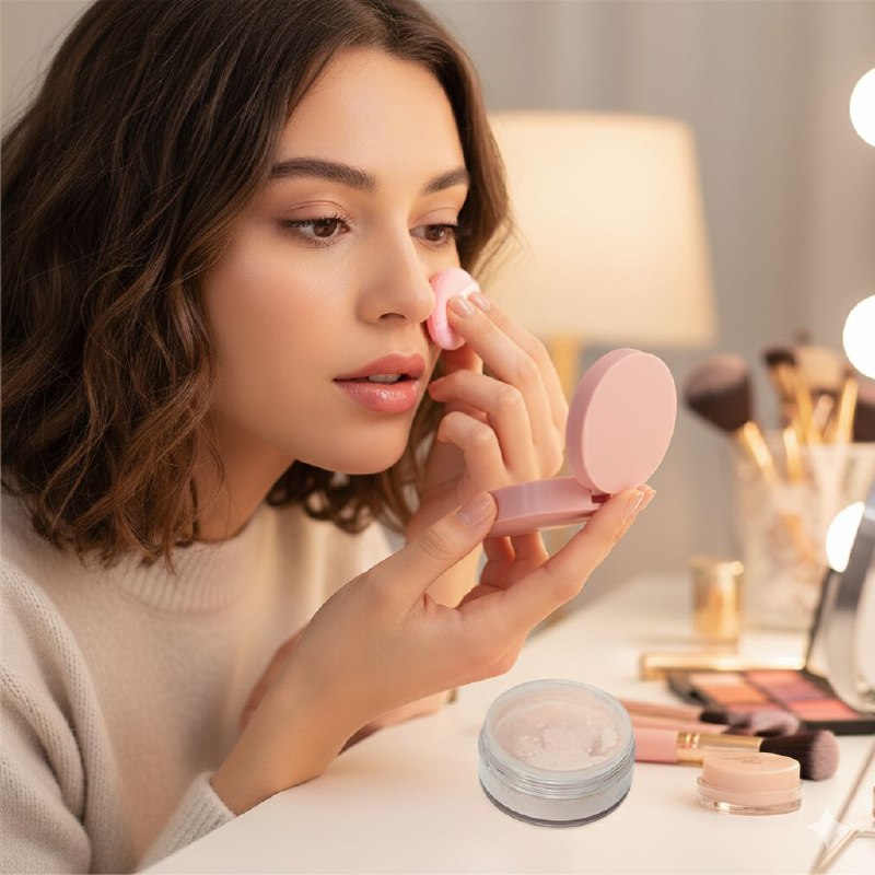 FIJADOR DE MAQUILLAJE EN POLVO 2 EN 1 HIDRATANTE MOCMALLURE 7G