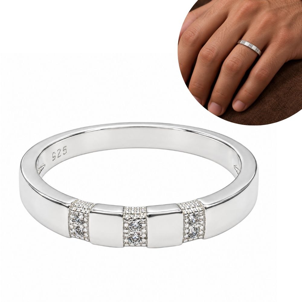 ANILLO DE PLATA 925 PARA MATRIMONIO