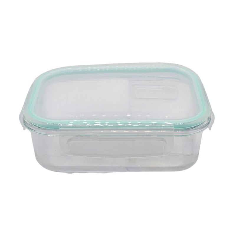 SET DE RECIPIENTES PANAS DE ALIMENTOS DE VIDRIO HERMETICOS 3PCS LOCK FRESH