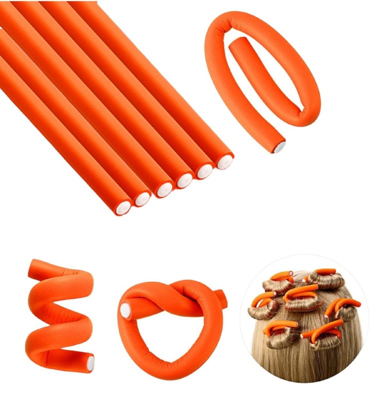ROLLO PARA EL CABELLO TUBOS FLEXIBLES DE ESPUMA