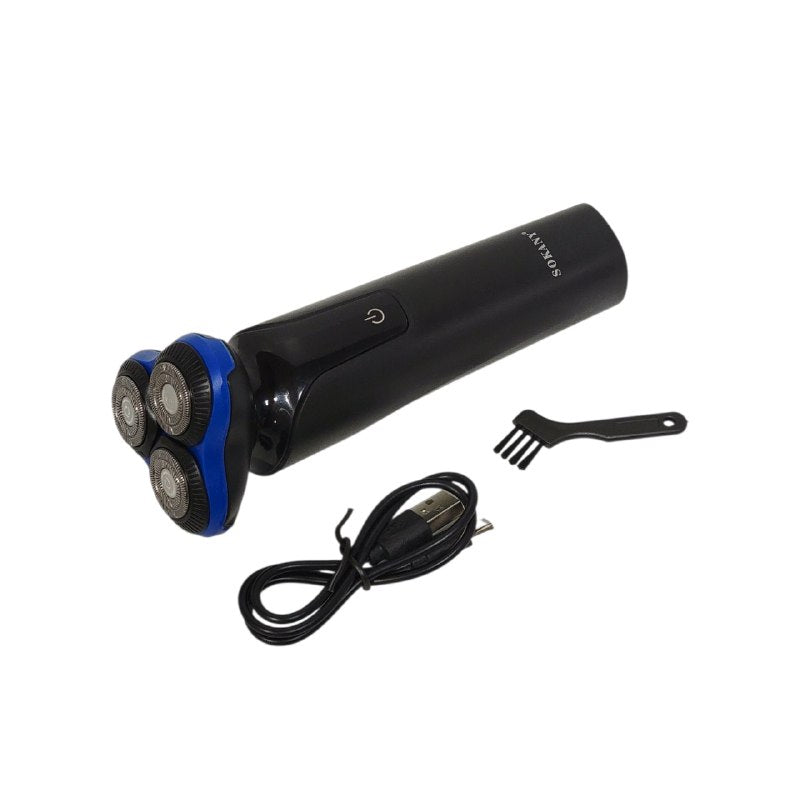 RASURADORA ELECTRICA RECARGABLE PORTATIL MODELO SK-16038 SOKANY 14CM