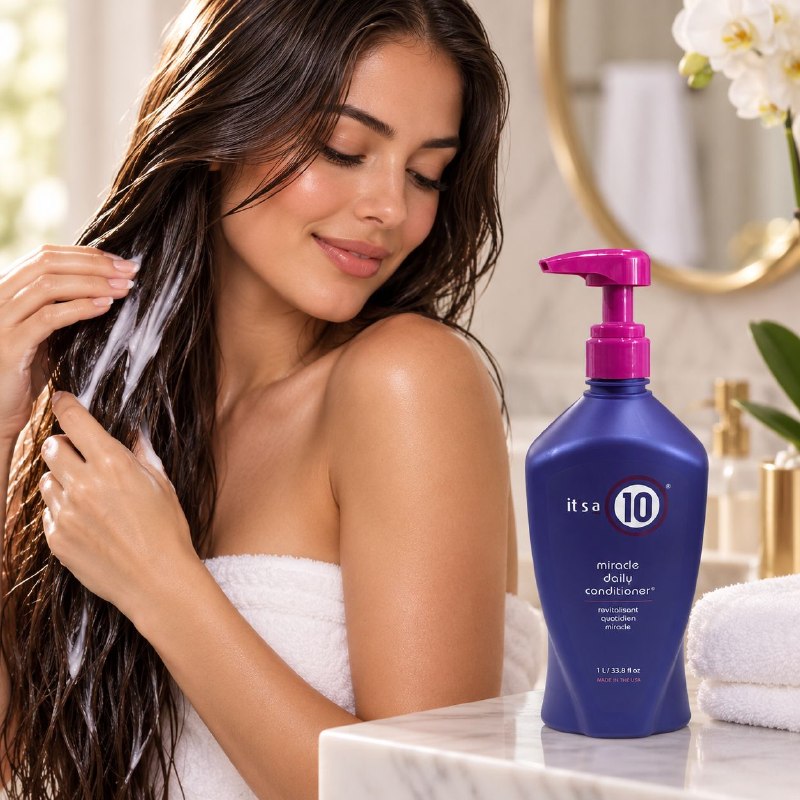 ACONDICIONADOR NUTRITIVO E HIDRATANTE CON PROTECCION UV IT'S A 10 1L