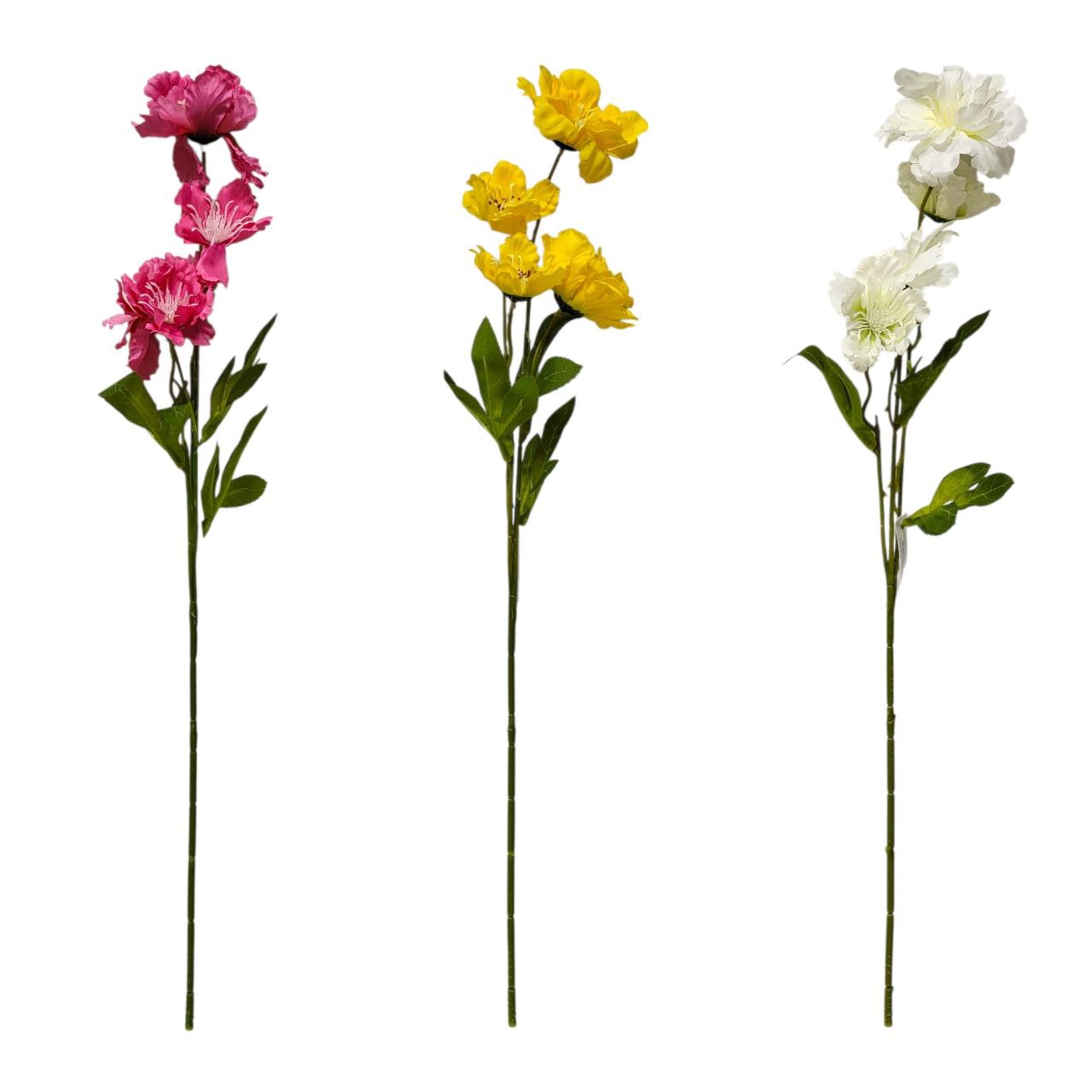 FLORES ARTIFICALES DECORATIVAS 50CM