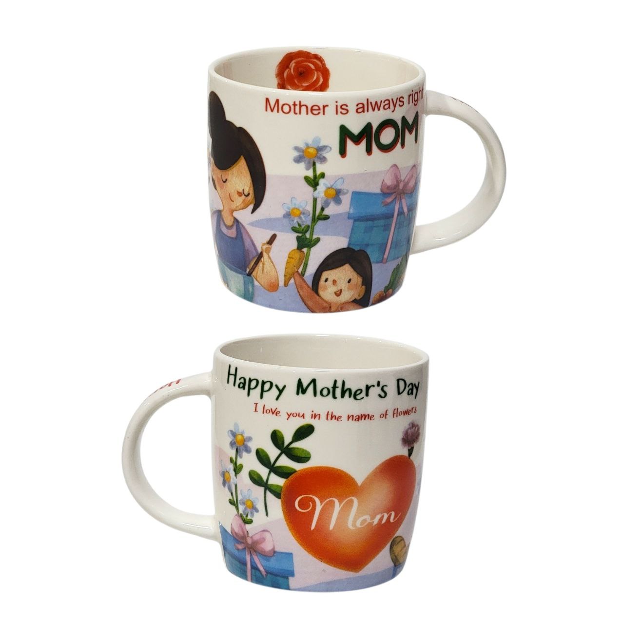TAZA DE REGALO PARA MAMÁ 9X9CM