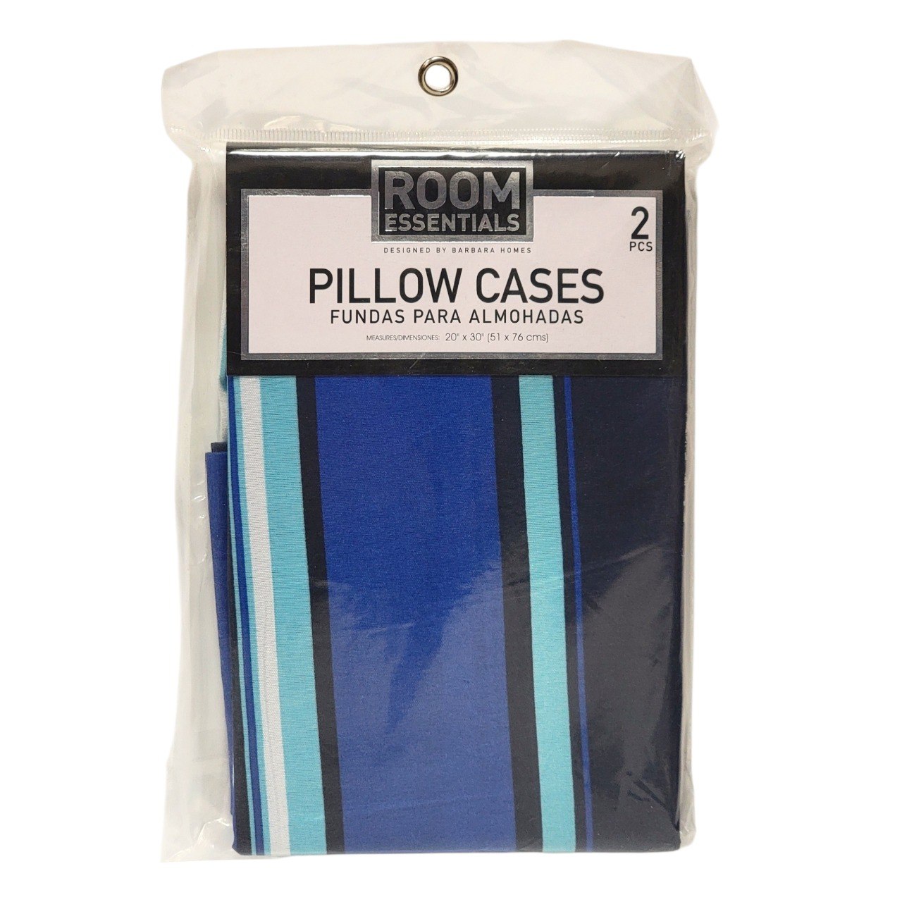 FUNDAS PARA ALMOHADAS ROOM ESSENTIALS 51X76CM X 2PCS